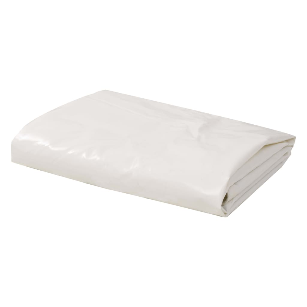 Prelata 650 g/m² 4 x 6 m alb 43845